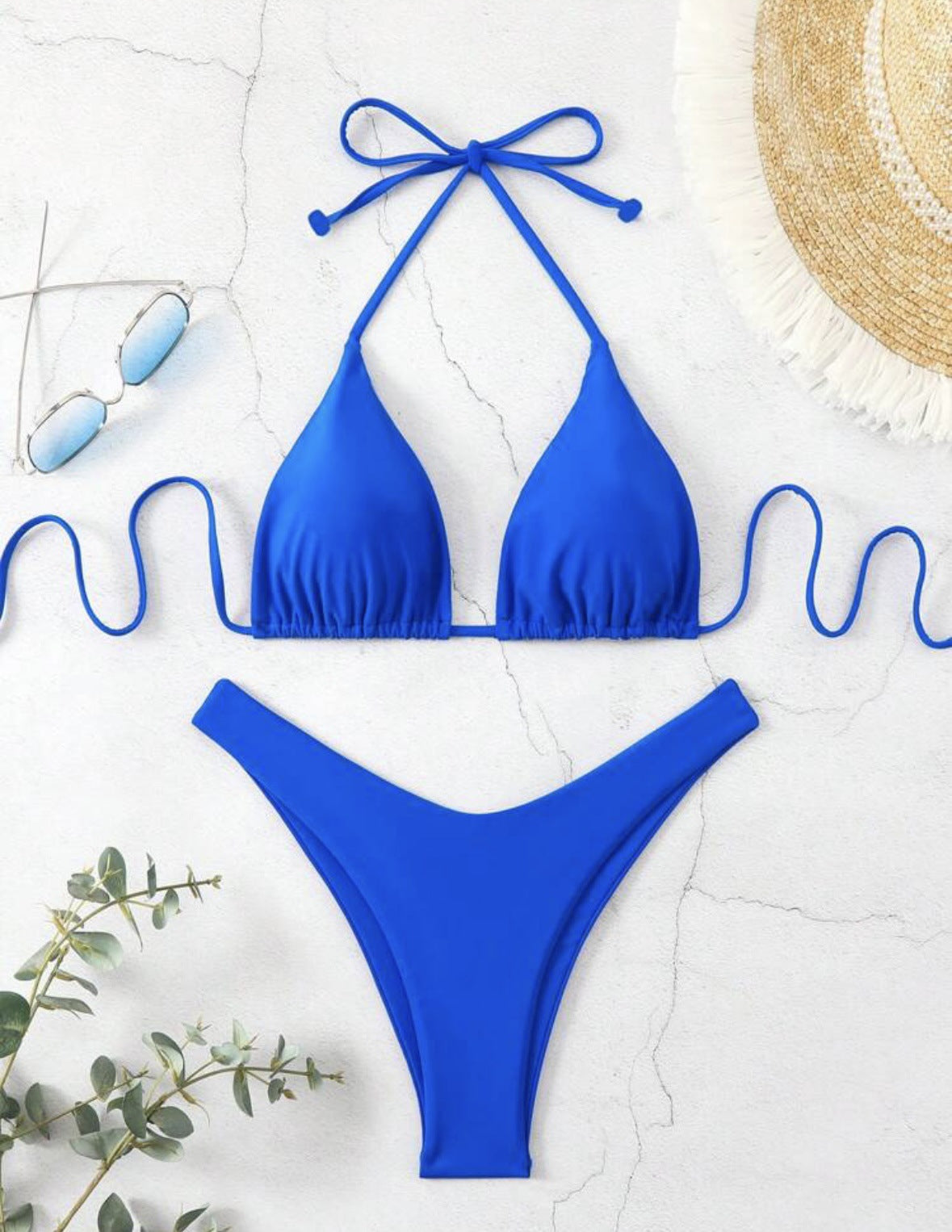 Biquíni Feminino Cortininha Cintura Alta – Conjunto 2 Peças Moda Praia