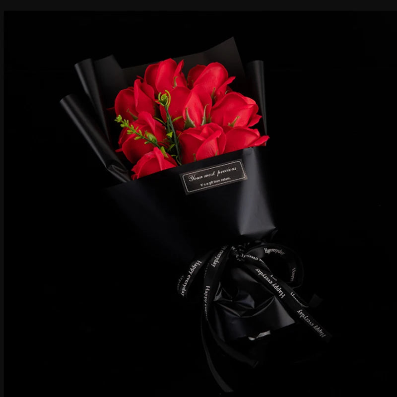 Buquê de Rosas em Seda Premium – Presente Romântico