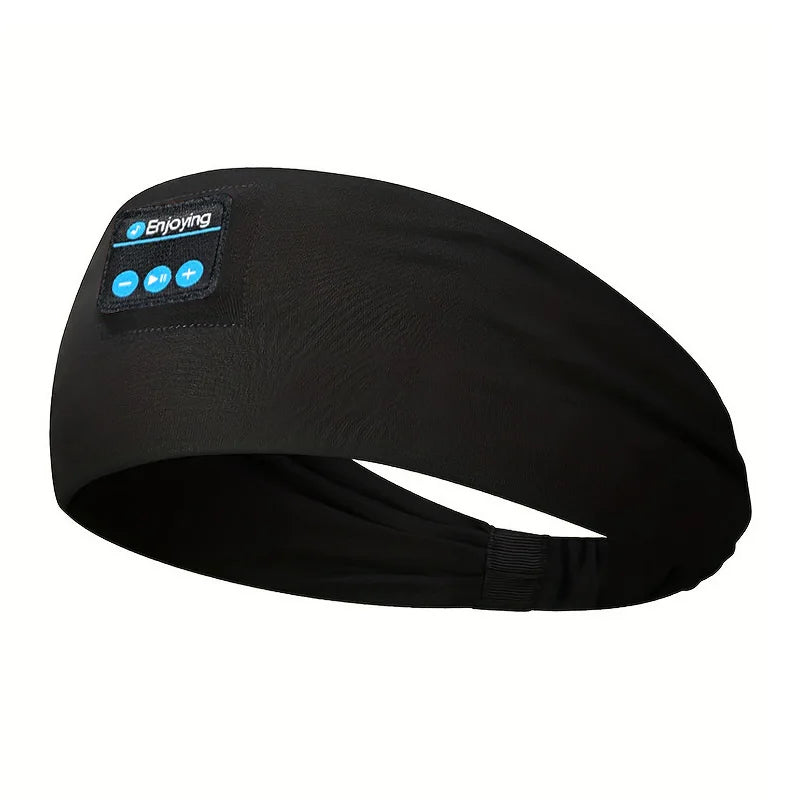 Faixa Bluetooth para Dormir com Auriculares Integrados | Banda Desportiva Sem Fios para Sono, Corrida, Yoga e Relaxamento