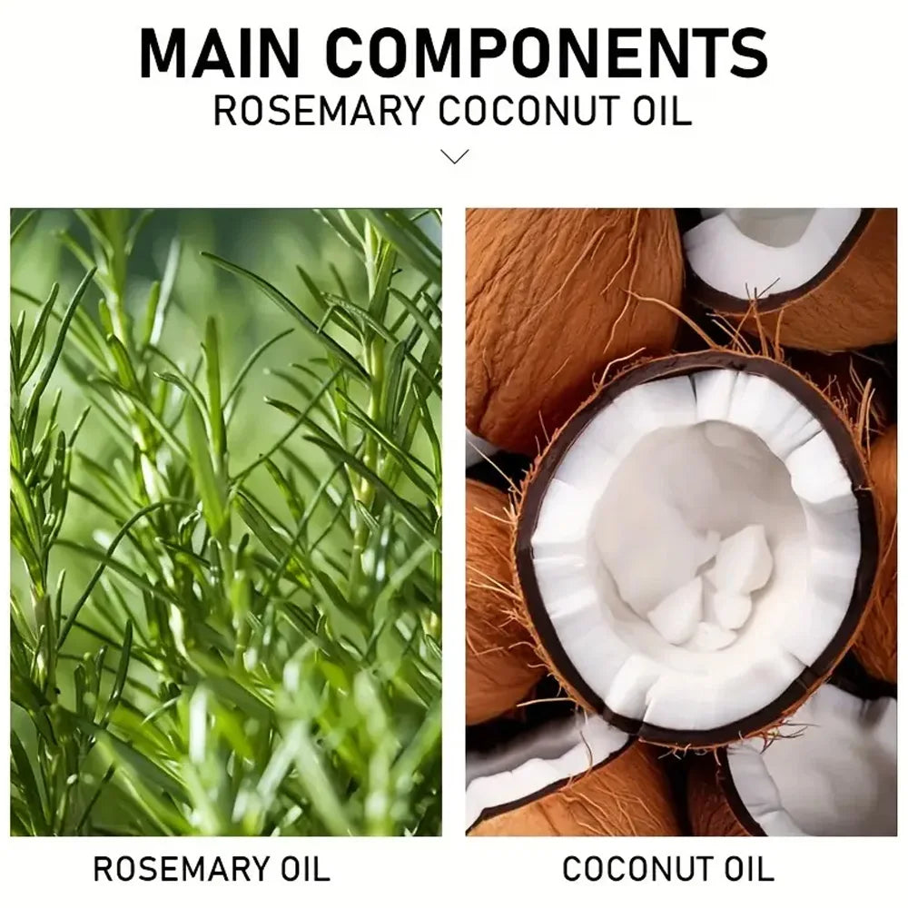 Óleo de Alecrim Premium para Crescimento Capilar | Fortalece, Nutre e Reduz a Queda | 40ml e 60ml