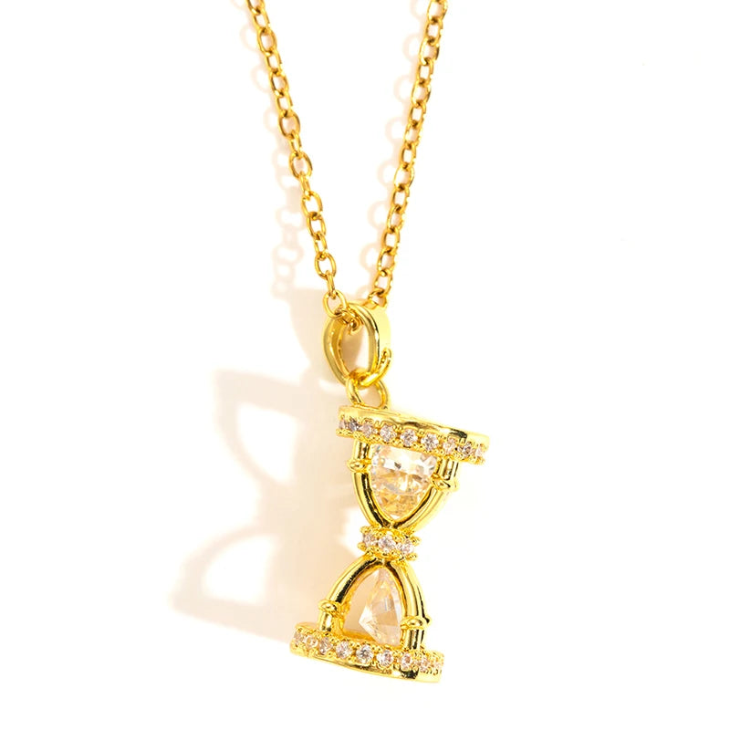 NOVORA™Necklace with Star & Crystal Pendant