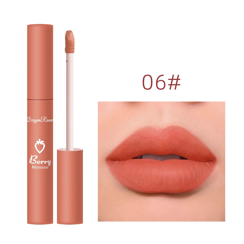 Batom Líquido Matte Waterproof Longa Duração | 12 Cores