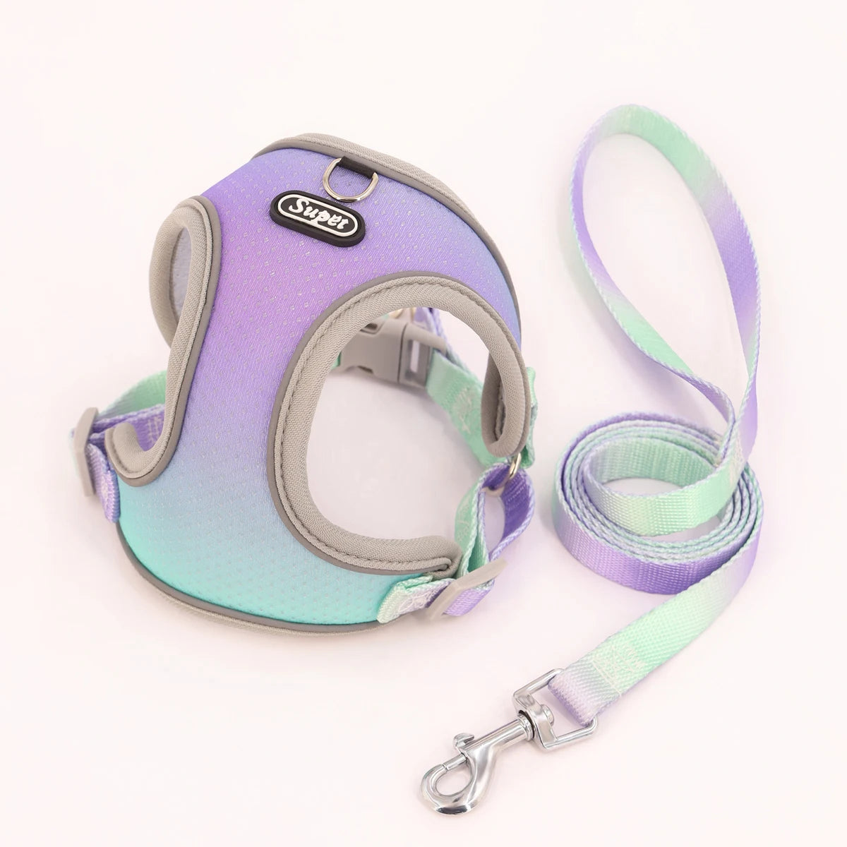 Peitoral Ajustável para Cães com Trela – Arnês Respirável Refletivo, Confortável e Seguro para Passeios | Tamanhos S, M, L e XL
