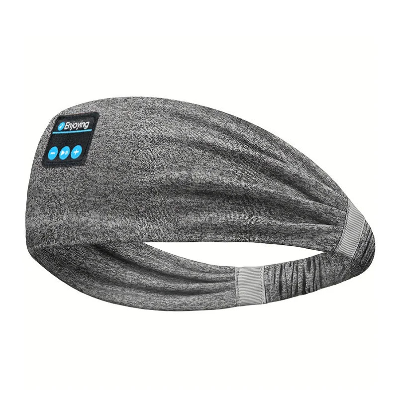 Faixa Bluetooth para Dormir com Auriculares Integrados | Banda Desportiva Sem Fios para Sono, Corrida, Yoga e Relaxamento