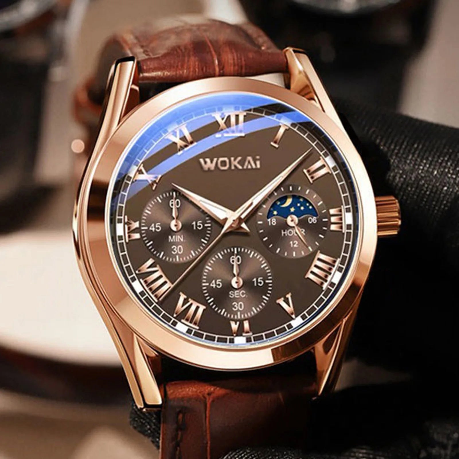 Relógio Masculino Elegance Quartz | Design Premium à Prova de Água