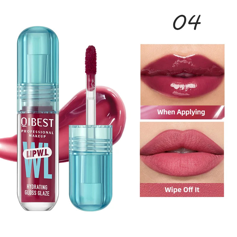 NOVORA MirrorGloss™ | Long-Lasting Mirrored Lip Gloss Jelly – Intense Hydration and Glass-Like Shine
