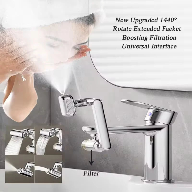 Torneira Extensível 1440° FlexFlow™
