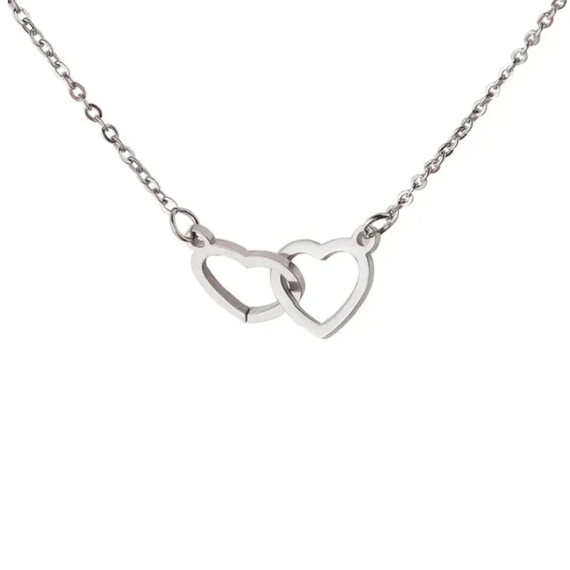 Eternal Rose Gift Box with Personalized Heart Necklace
