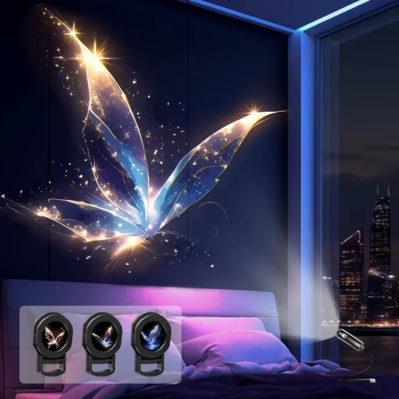 LED Ocean Projection USB Night Light