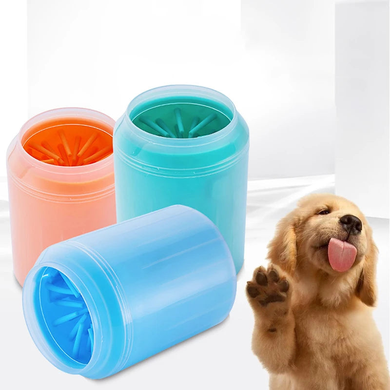 PawPure™ Premium Dog Paw Cleaner Cup | Fast & Gentle Mud Remover for Dogs