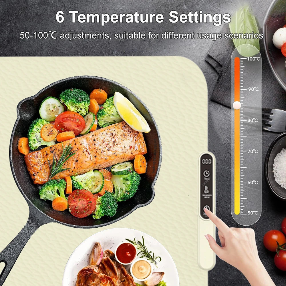 🔥 Tapete Aquecedor de Alimentos ThermoMat™ Pro