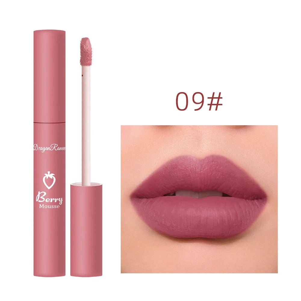 Batom Líquido Matte Waterproof Longa Duração | 12 Cores
