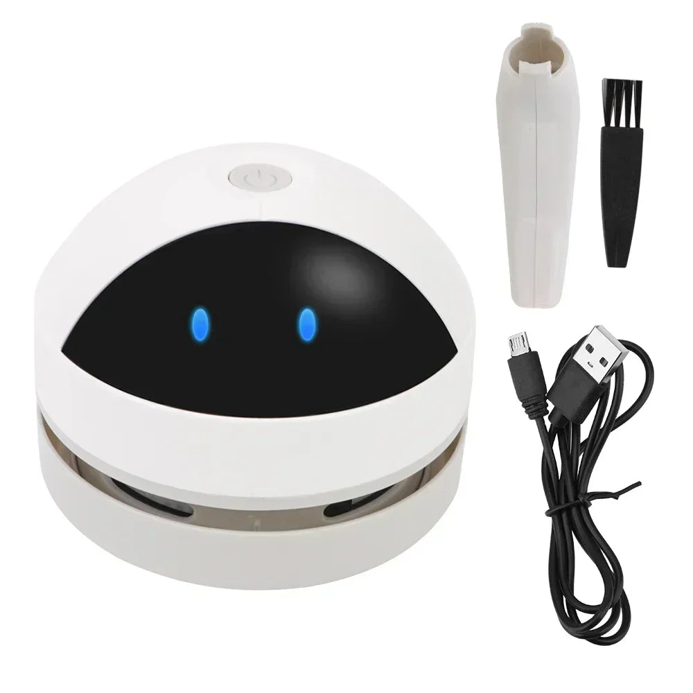 NOVORA™ Mini USB Vacuum Cleaner – Portable Cordless Desktop, Keyboard & Car Cleaning Tool