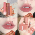 NOVORA MirrorGloss™ | Lip Gloss Jelly Espelhado de Longa Duração – Hidratação Intensa e Brilho Efeito Vidro