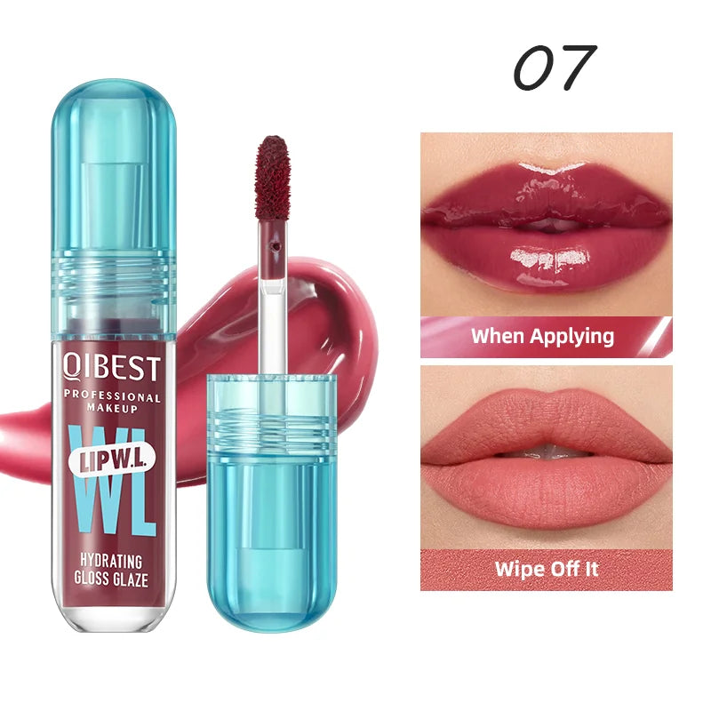 NOVORA MirrorGloss™ | Long-Lasting Mirrored Lip Gloss Jelly – Intense Hydration and Glass-Like Shine