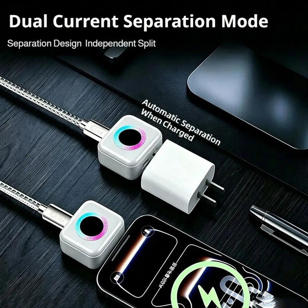 Carregador Inteligente USB-C 140W com Desligamento Automático | Proteção Contra Sobrecarga | Carga Rápida PD