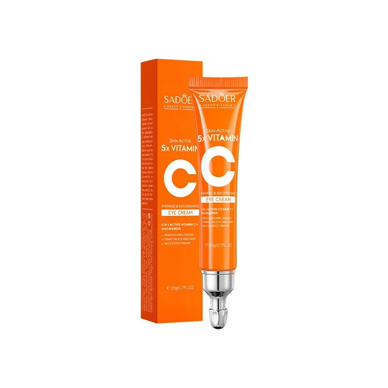 Creme de Olhos Vitamina C Anti-Olheiras e Bolsas – Firmeza e Hidratação
