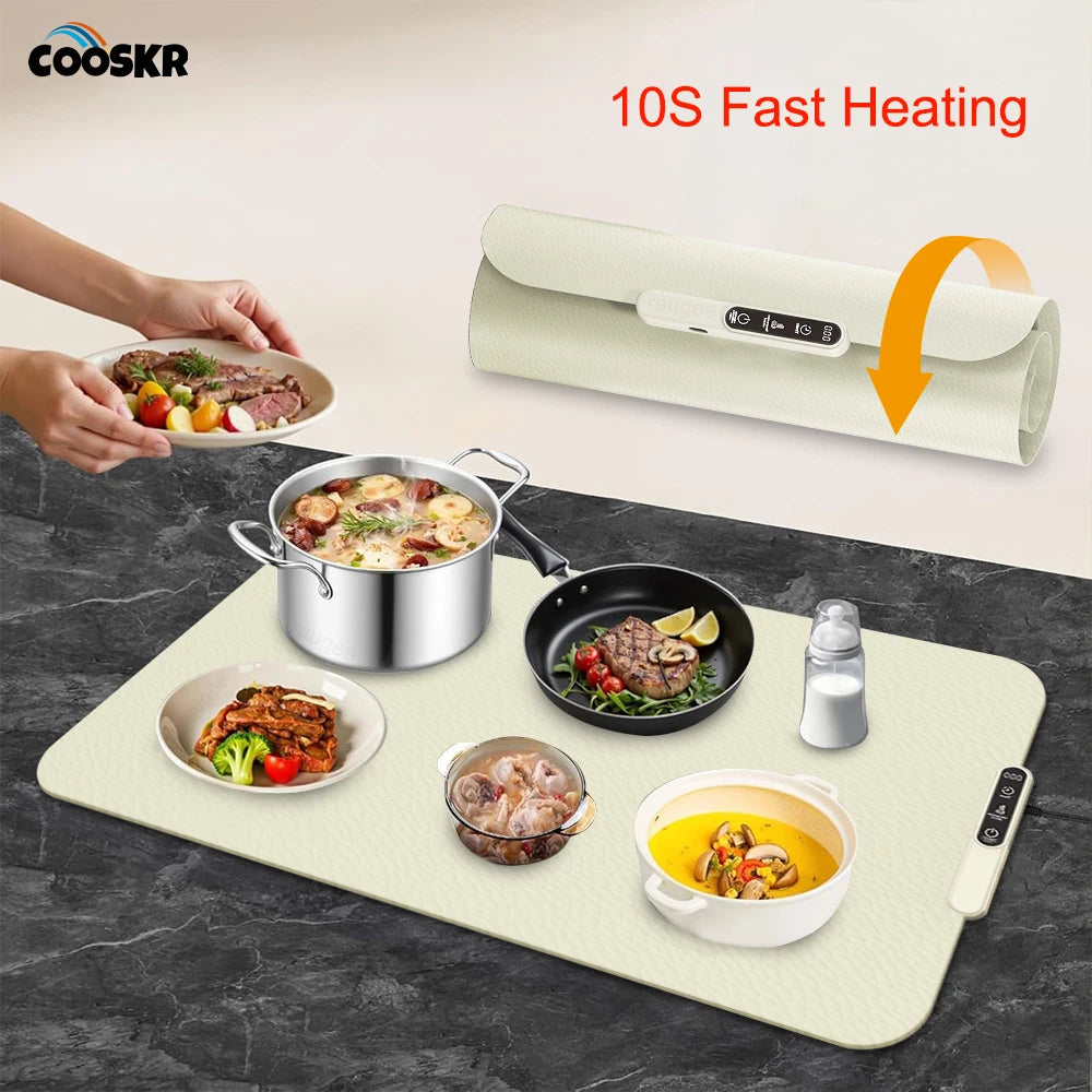 🔥 Tapete Aquecedor de Alimentos ThermoMat™ Pro