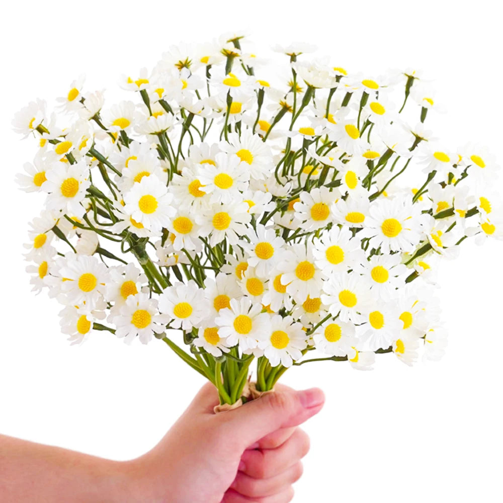 Ramo de Margaridas Artificiais Decorativas – 12 a 48 Flores