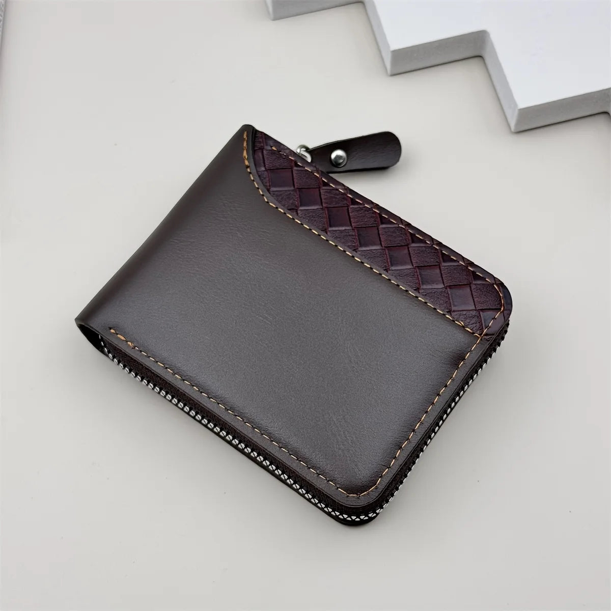 Personalized Men's Faux Leather Wallet