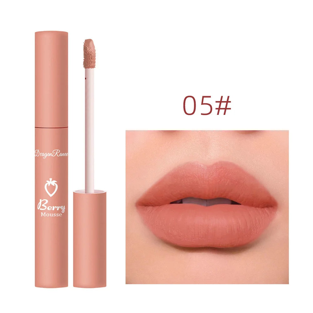 Batom Líquido Matte Waterproof Longa Duração | 12 Cores