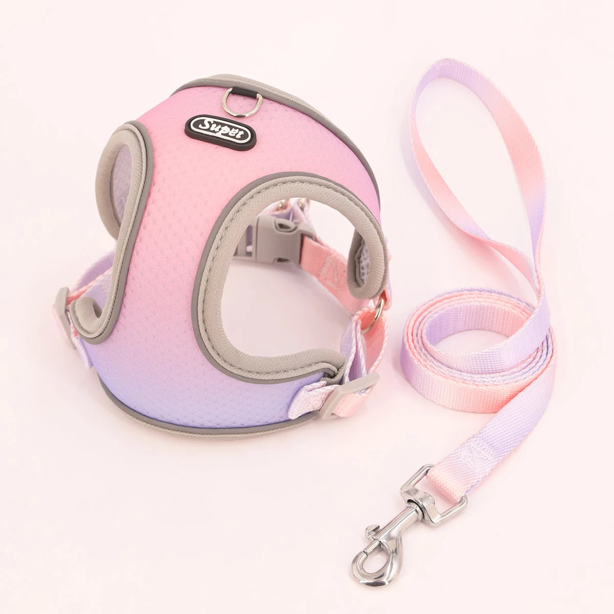 Peitoral Ajustável para Cães com Trela – Arnês Respirável Refletivo, Confortável e Seguro para Passeios | Tamanhos S, M, L e XL