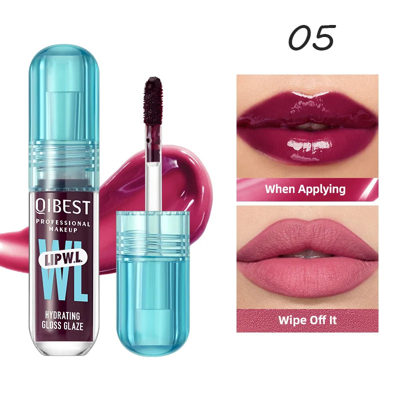NOVORA MirrorGloss™ | Long-Lasting Mirrored Lip Gloss Jelly – Intense Hydration and Glass-Like Shine