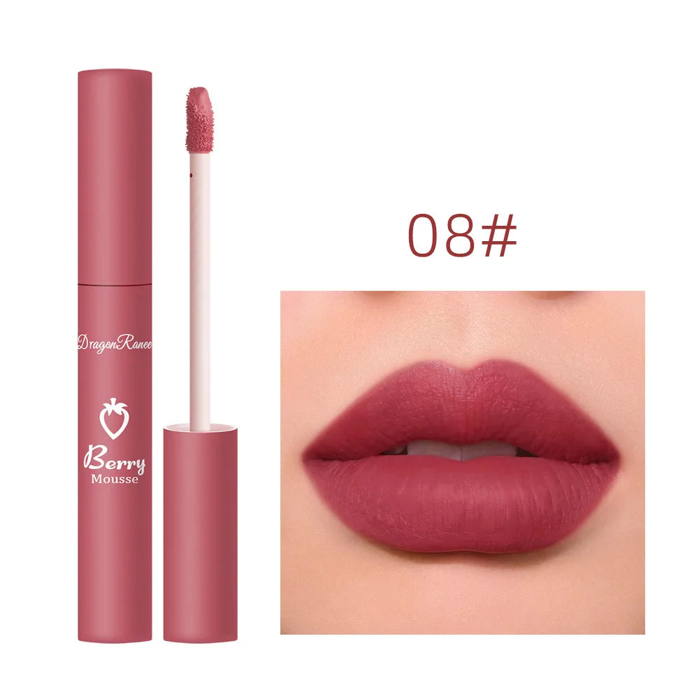Batom Líquido Matte Waterproof Longa Duração | 12 Cores