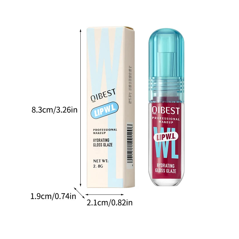 NOVORA MirrorGloss™ | Long-Lasting Mirrored Lip Gloss Jelly – Intense Hydration and Glass-Like Shine